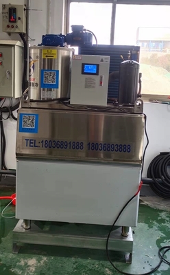 Máquina de fatura de gelo alta de Flack da produtividade grande fabricante de gelo de 0.5 toneladas do floco