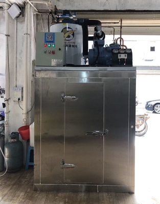 1 máquina do floco do gelo de 2 3 5 10 Ton Easy Control Air Cooling para seguro alto dos peixes