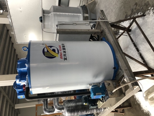 Máquina industrial de mantimento fresca 1 do fabricante de gelo do floco 2 15 20 30 40 toneladas 3T 5 de 10 toneladas