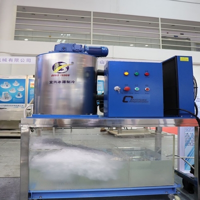 1 2 3 automáticos máquina 3P de 10 toneladas 380Volt 50Hz do fabricante de gelo de 5 flocos