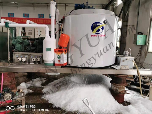 Máquina de fatura de gelo SUS304 grande equipamento refrigerando concreto 30ton/Day