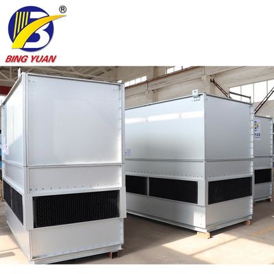 Refrigerador evaporativo do condensador de 4KW R404A 380V, condensador da refrigeração