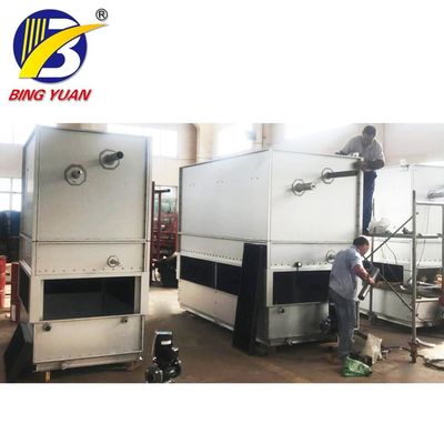 Refrigerador evaporativo do condensador de 4KW R404A 380V, condensador da refrigeração