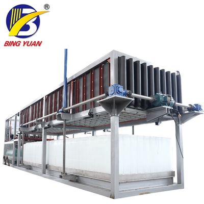 Máquina de gelo da grande capacidade de preço de fábrica, capacidade diária industrial do fabricante de gelo 10T do bloco