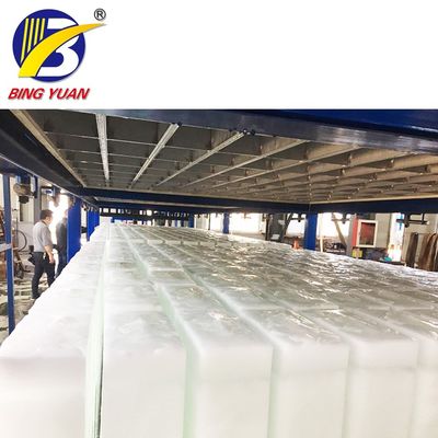 Máquina de gelo da grande capacidade de preço de fábrica, capacidade diária industrial do fabricante de gelo 10T do bloco