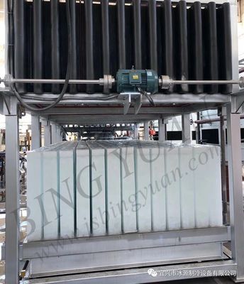 Máquina de gelo industrial do bloco do sistema direto de Yixing ICS, preço baixo de alta qualidade, máquina de fatura de gelo do bloco