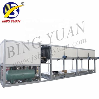 380V 50KG 30 Ton Block Ice Maker Machine, máquina de gelo clara do bloco