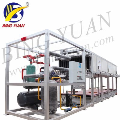 Máquina de 30 toneladas do fabricante de gelo do bloco de 220 volts de R22 150KW