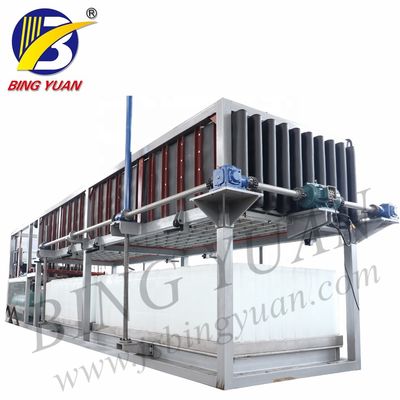 10 de 5000KG do bloco de gelo toneladas de máquina do fabricante, máquina de gelo Containerized do bloco