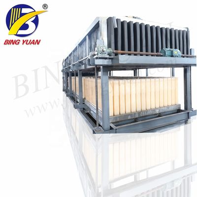 Cubo de gelo comercial de R404A 25T 94.05KW SS304 que faz a máquina