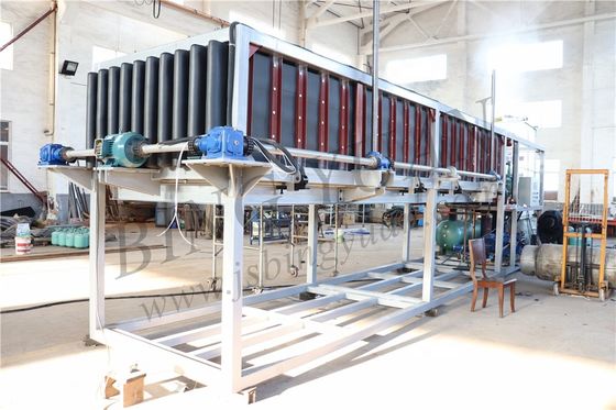 Máquina do bloco de gelo do espaço livre de 10000KG 33.98KW 380V, fabricante claro do bloco de gelo