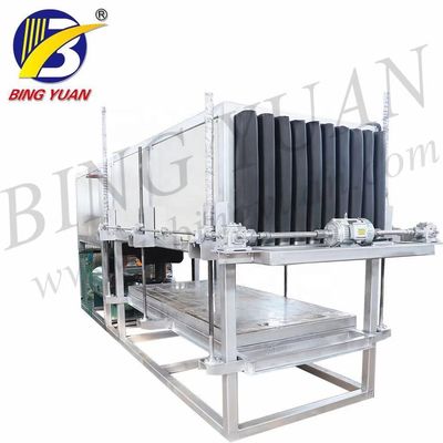 bloco de gelo industrial da saída de 2000kgs 24h que faz a máquina para a venda