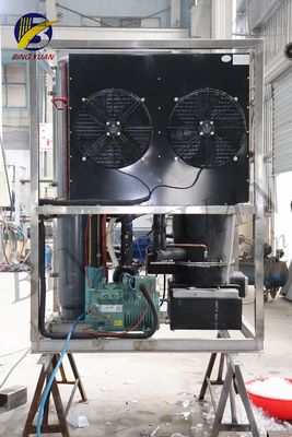 R404A 200V 35mm máquina do fabricante do tubo do gelo de 1 tonelada