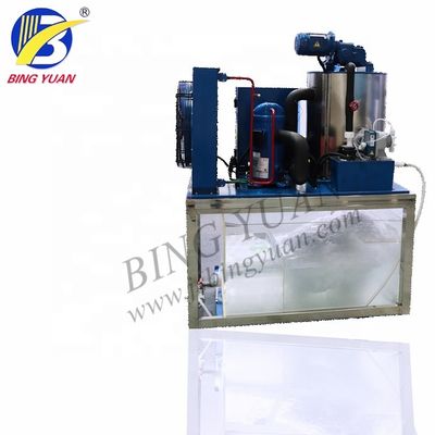 Máquina de gelo automática do floco para o tipo comercial fabricante da pesca de gelo do floco