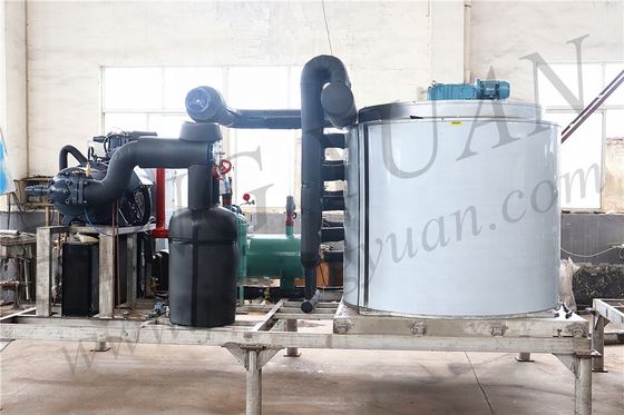 O CE da fabricação de China certificou o fabricante de gelo de alta qualidade do floco, máquina de gelo do floco, capacidade 15T diária