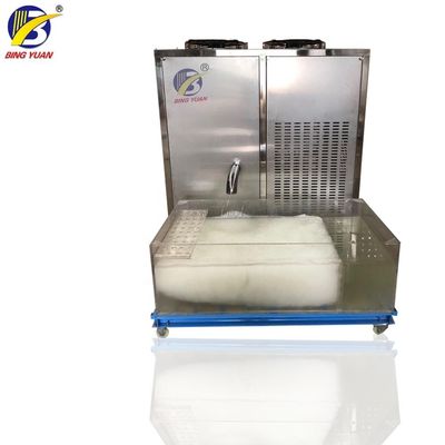 Fabricante de gelo de aço inoxidável da pasta do Seawater de 304 R404A