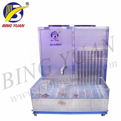 Máquina comercial do fabricante de gelo refrigerar de água R22A 96KW 15T