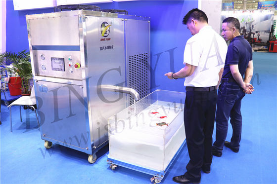 5.2KW de 5 toneladas máquina de gelo industrial de 380 volts