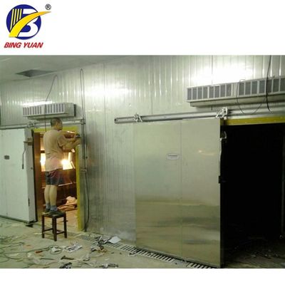As energias solares de R404A 150mm Containerized a sala fria, sala fria de armazenamento de gelo