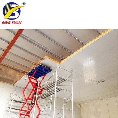 As energias solares de R404A 150mm Containerized a sala fria, sala fria de armazenamento de gelo