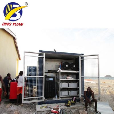 As energias solares comerciais de 120mm Containerized a sala fria, armazenamento do alimento da sala fria
