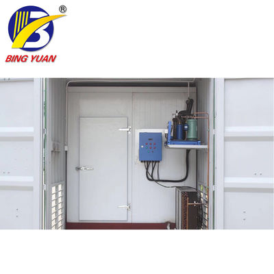 3800KG 480 as energias solares do volt R404A Containerized a sala fria