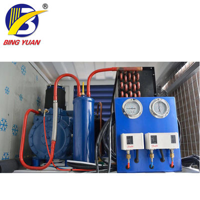 3800KG 480 as energias solares do volt R404A Containerized a sala fria