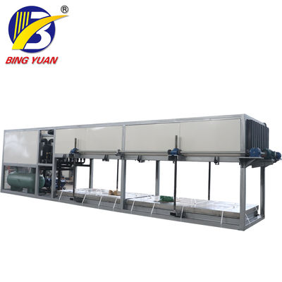 0.5T 220 máquina do fabricante de gelo do bloco do volt 50KG, máquina do bloco de gelo da água salgada