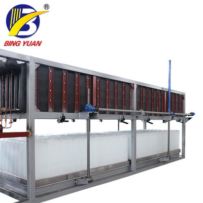 máquina de 10 toneladas do fabricante de gelo do bloco 50Hz 380V, bloco de gelo automático que faz a máquina