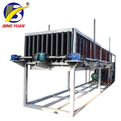 máquina de 10 toneladas do fabricante de gelo do bloco 50Hz 380V, bloco de gelo automático que faz a máquina