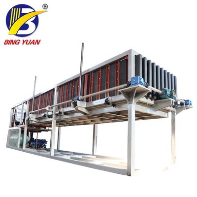Máquina de 10 toneladas de aço do fabricante de gelo do bloco 5KG de SUS304 Staineless, maquinaria da planta de gelo