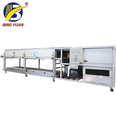 Máquina de 6 toneladas do fabricante de gelo do bloco 480V refrigerar evaporativo