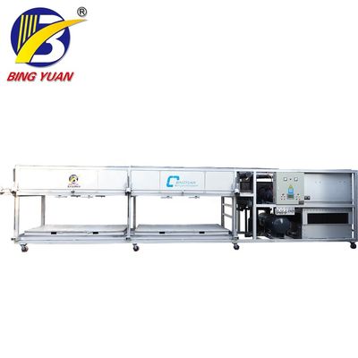 Máquina de 6 toneladas do fabricante de gelo do bloco 480V refrigerar evaporativo