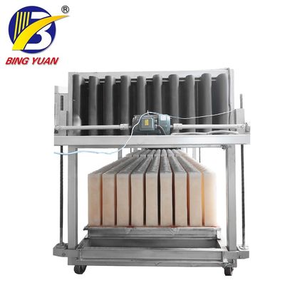 Máquina de 6 toneladas do fabricante de gelo do bloco 480V refrigerar evaporativo