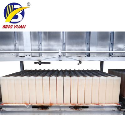 Máquina de 6 toneladas do fabricante de gelo do bloco 480V refrigerar evaporativo