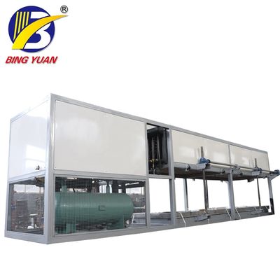 Máquina do bloco de gelo do espaço livre de 10000KG 33.98KW 380V, fabricante claro do bloco de gelo