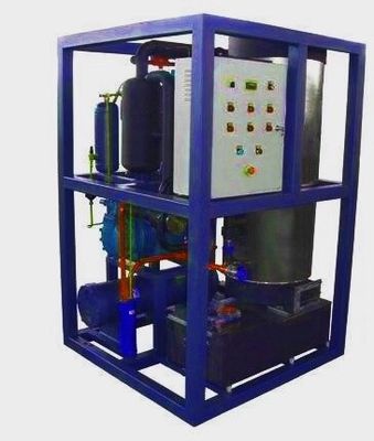 Máquina do fabricante do tubo do gelo do volt 1TPD de R404A 4.5KW 220